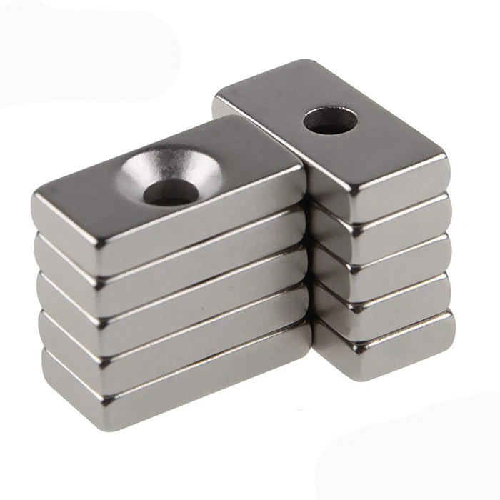 Easy Install Flush Mount Magnets for Furniture Building, Strong Rectangular Neodymium