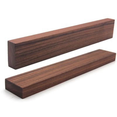 Valnøttvegg-Montert magnetisk knivholder